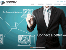 Tablet Screenshot of bdcom.cn